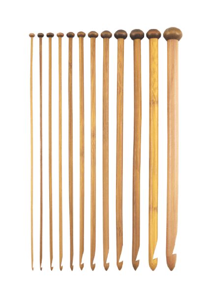 Agulha de Crochê Tunisiano Bambu 4,0 mm