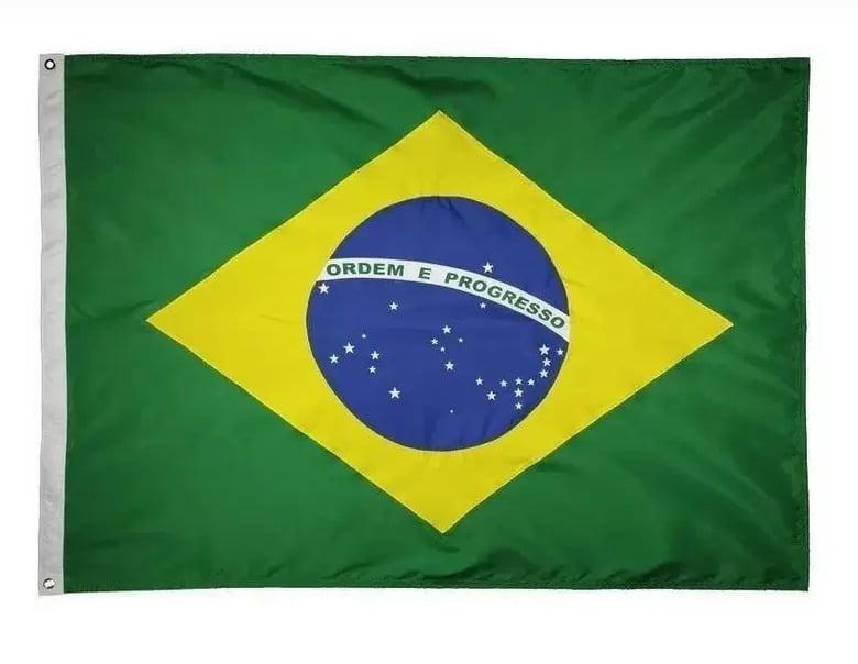 Bandeira Do Brasil Oficial Dupla Face 90 cm x 1,30 m