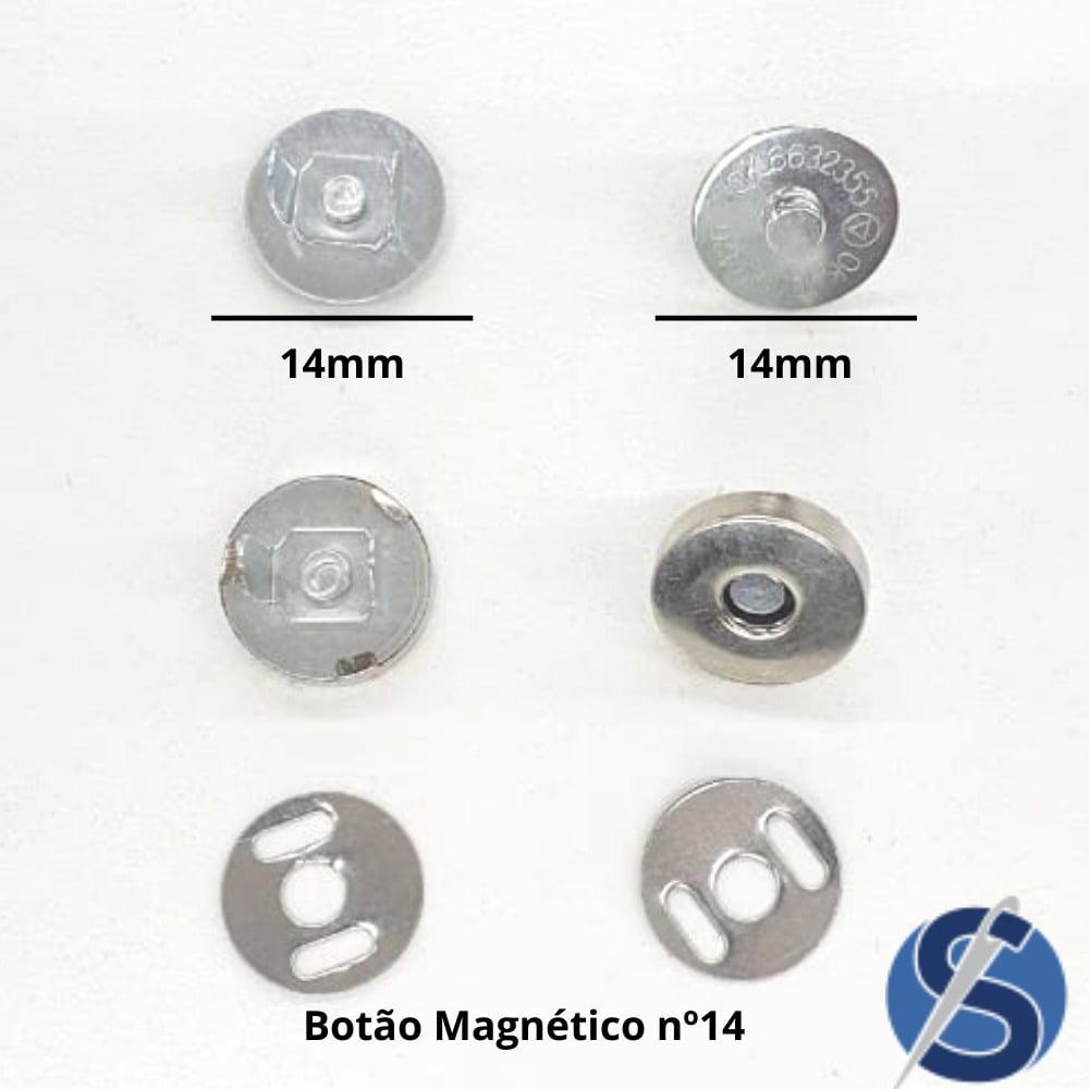 Botão Magnético 14 mm