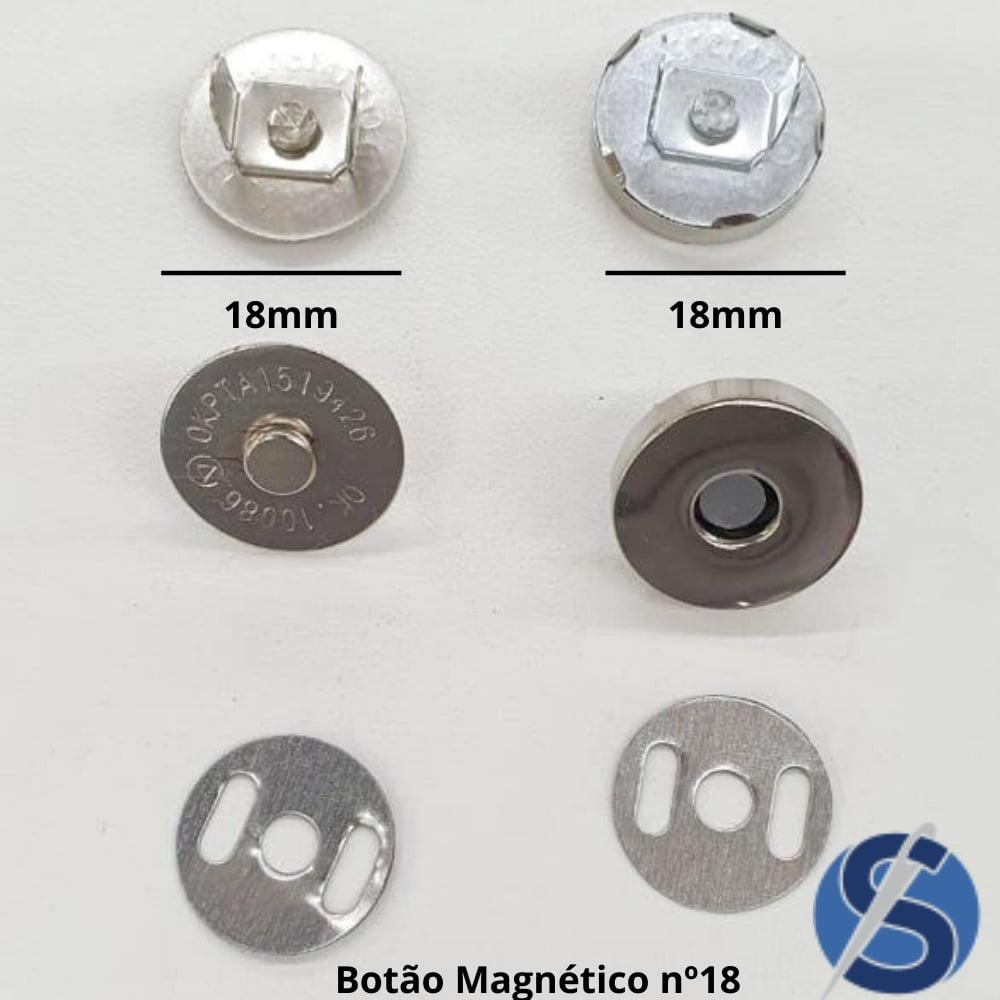 Botão Magnético 18 mm 