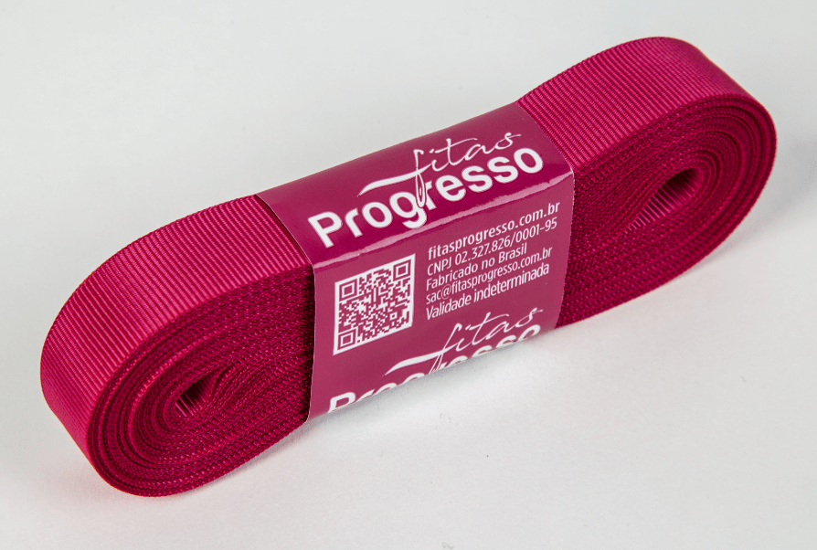 Fita Gorgurão Progresso Pink 15mm
