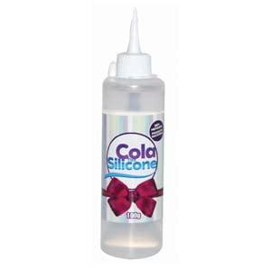 Cola Tipo Silicone Líquida Transparente Glitter 100 g 