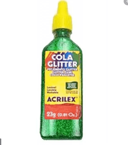 Cola Glitter Acrilex 206 Verde 23gr