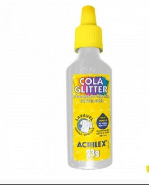 Cola Glitter Acrilex 209 Cristal 23gr