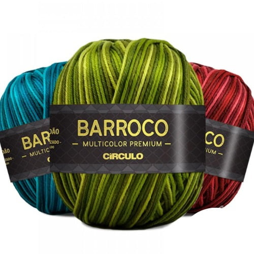 Barbante Barroco Multicolor Premium nº6 400g