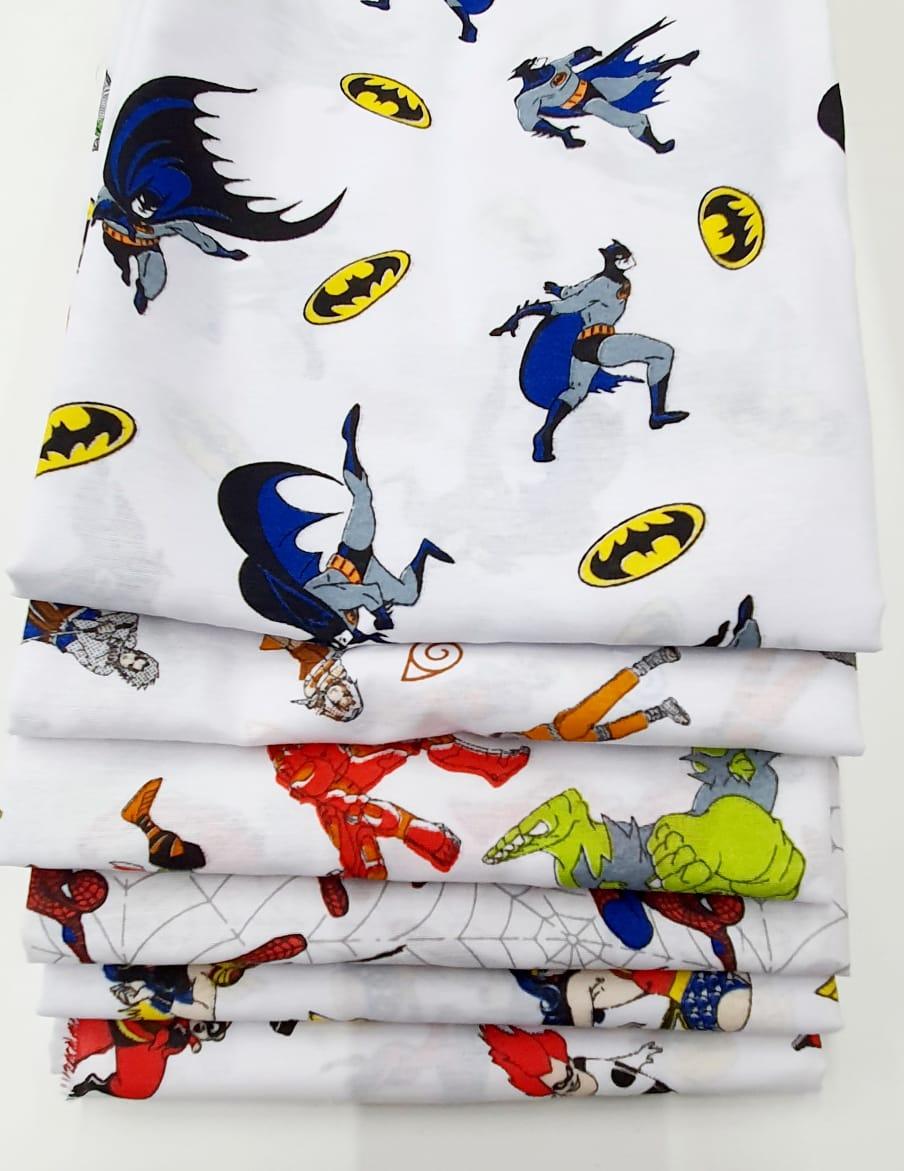 estampa de super herois