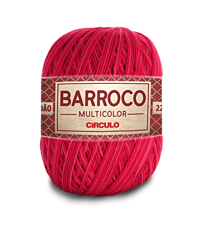 Barbante Barroco Multicolor nº6 9153 Cabaré 400g