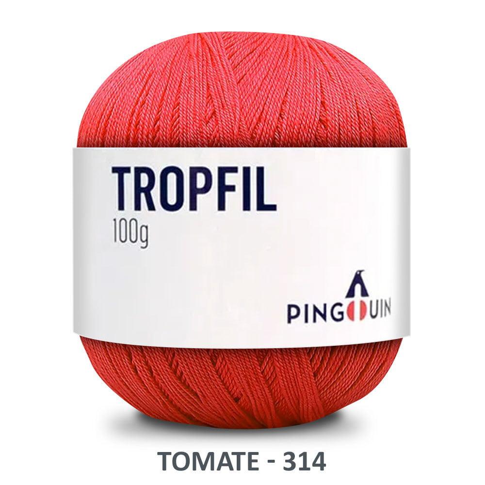 Linha Tropfil 314 Tomate Pingouin 100 g 