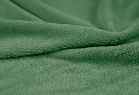 Tecido Manta Fleece Liso Verde Hortelã