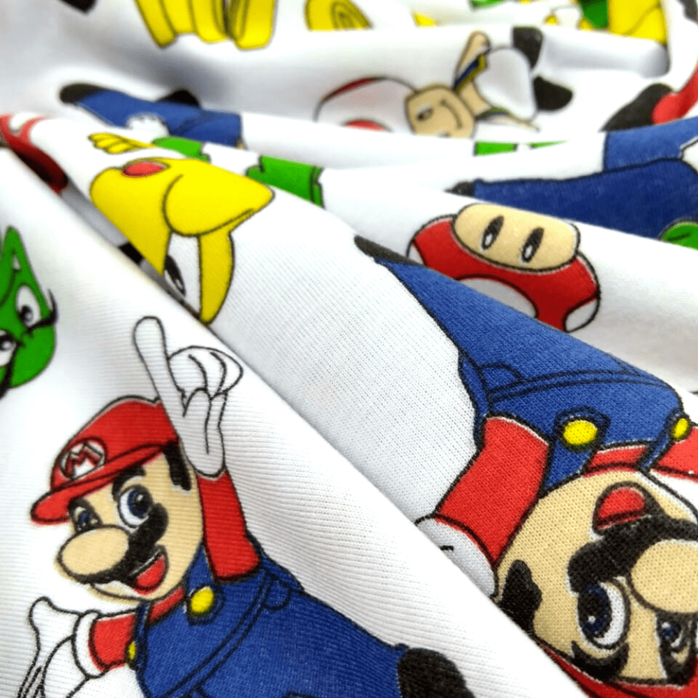 Kit com 15 unidades Jogo da Velha Mario Bros