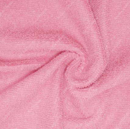 Tecido Microfibra De Limpeza Rosa Bebê