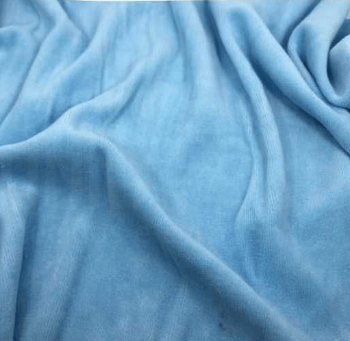 Tecido Plush Azul Claro