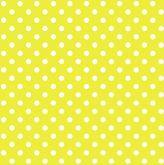 Tecido Tricoline Amarelo Poá Médio Ref:190