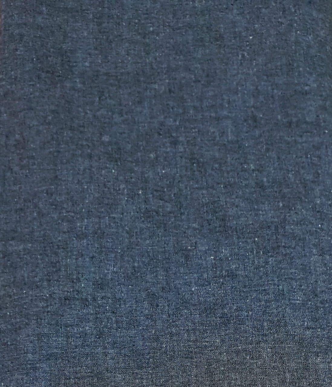 Tecido Tricoline Cor Jeans Azul