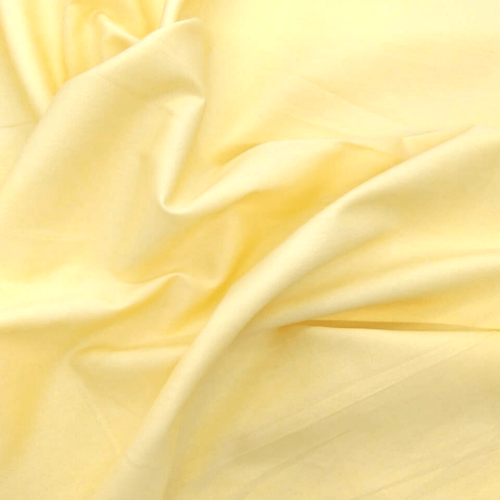 Tecido Tricoline Liso Amarelo Bebê Bulgatti