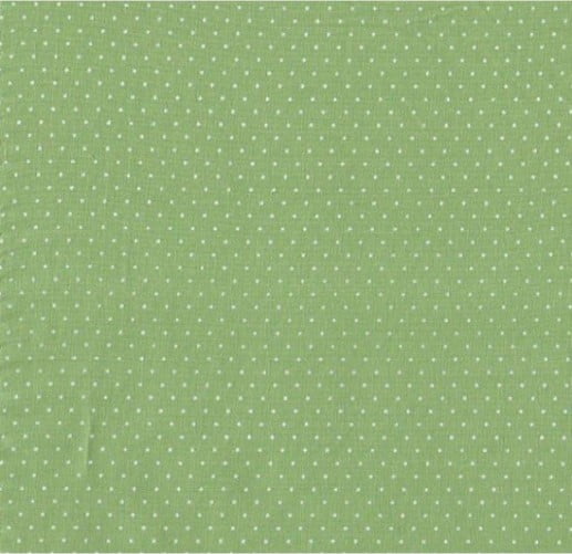 Tecido Tricoline Poá Pequeno Verde Jade.