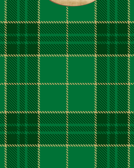 Tecido Tricoline Verde Xadrez Ref:3082