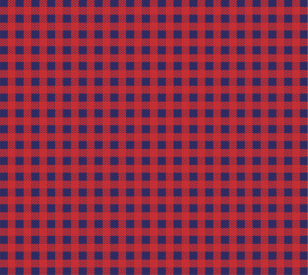 padrão de tecido xadrez azul e vermelho para fundo e papel de