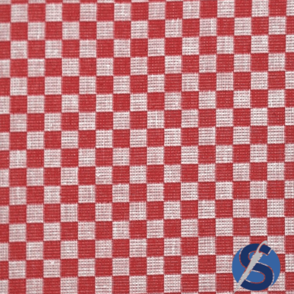 Bordado Passo a Passo: Ponto cruz duplo - bordado em tecido xadrez