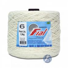 Barbante Fial nº6 Cru 1,5kg Barbante Fial nº6 Cru 1,5kg