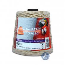 Barbante São João Rubi Cru nº6 700gr Barbante São João Rubi Cru nº6 700gr