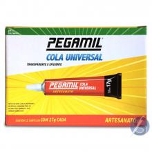 Cola Universal Pegamil Caixa com 12 unidades -17 gramas