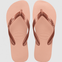 Chinelo Havaianas Top Rose Gold 35/36