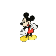 Aplique Termocolante Mickey Mouse 03 1 Unidades