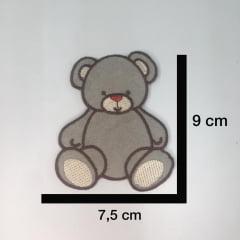 Aplique Termocolante Urso Boby 3 Unidades