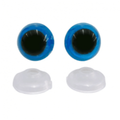 Olho Azul com Trava - 11mm