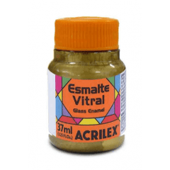 Esmalte Vitral 532 Ouro Acrilex 37ml