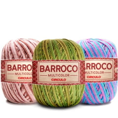 Barbante Barroco Multicolor nº6 400g