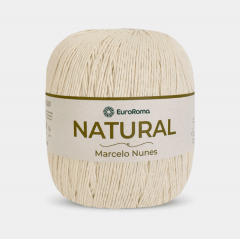 Barbante EuroRoma Natural Marcelo Nunes 8/12 700 Gr