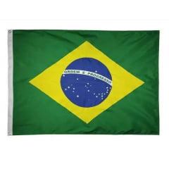 Bandeira Do Brasil Oficial Dupla Face 30 cm x 20 cm