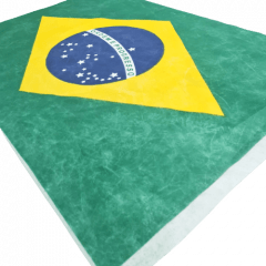 Bandeira Do Brasil  05 Unidades TNT