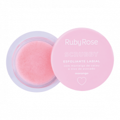 Ruby Rose Esfoliante Labial Scrubby - Morango 