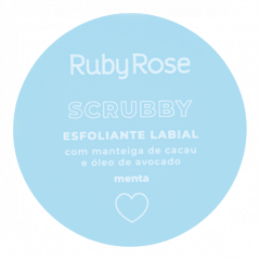 Ruby Rose Esfoliante Labial Scrubby - Menta