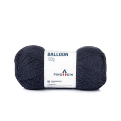 Lã Balloon Pingouin 9510 Dark Jeans 100g