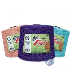 Barbante Fial Cores nº6 1,5kg Barbante Fial Cores nº6 1,5kg