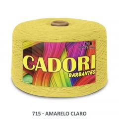 Barbante Cadori 715 Amarelo Claro Nº6 1,800 kg 