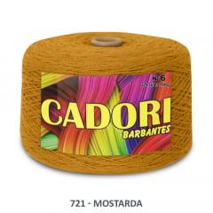 Barbante Cadori 721 Mostarda Nº6 1,800 kg 