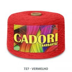 Barbante Cadori 727 Vermelho Nº6 1,800 kg