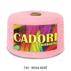 Barbante Cadori 735 Rosa Bebê Nº6 1,800 kg