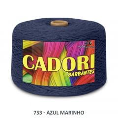 Barbante Cadori 753 Azul Marinho Nº6 1,800 kg