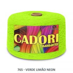 Barbante Cadori 765 Verde Limão Neon Nº6 1,800 kg 