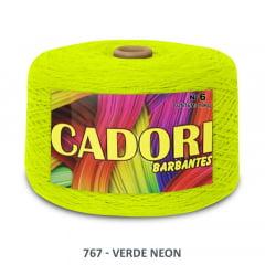 Barbante Cadori 767 Verde Neon Nº6 1,800 kg 