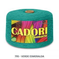 Barbante Cadori 795 Verde Esmeralda Nº6 1,800 kg