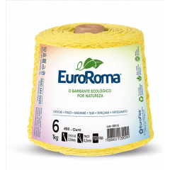Barbante EuroRoma nº6 Ouro 600gr Barbante EuroRoma nº6 Ouro 600gr