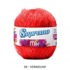 Barbante Supremo Mix 03 Vermelho 180m