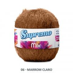 Barbante Supremo Mix 06 Marrom Claro 180m 
